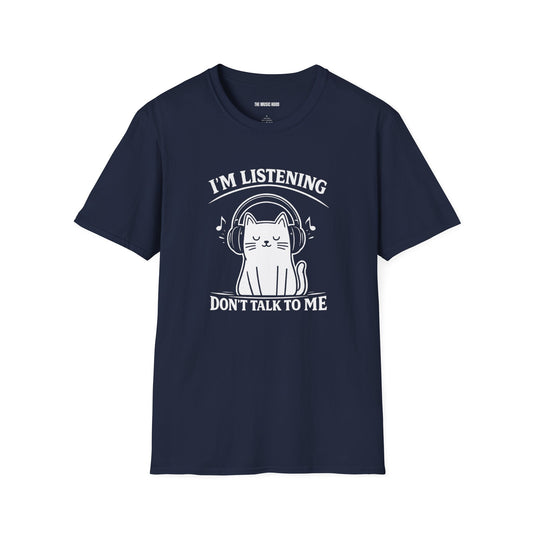 I'm listening, don't talk to me